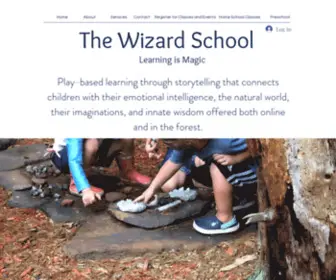 Thewizardschool.net(The Wizard School) Screenshot