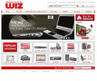 Thewiz.com(Thewiz) Screenshot
