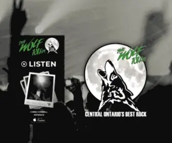 Thewolf.ca(101.5 The Wolf) Screenshot