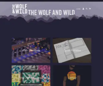 Thewolfandwild.com(The Wolf and Wild) Screenshot