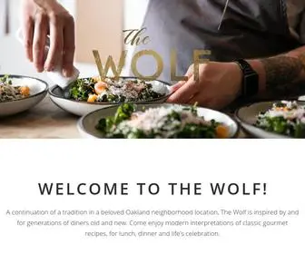 Thewolfoakland.com(Oakland Restaurant) Screenshot