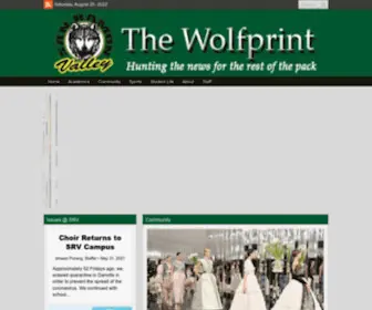 Thewolfprint.com(Hunting the News For the Rest of the Pack) Screenshot