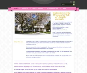 Thewomansclubofbrielle.org(The Woman's Club of Brielle) Screenshot