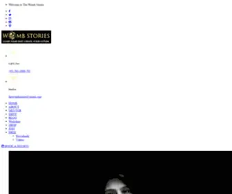 Thewombstories.com(The Womb Stories) Screenshot