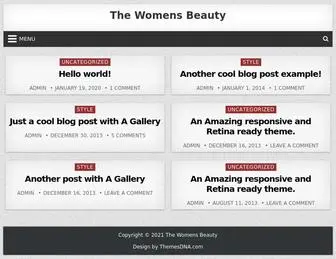 Thewomensbeauty.com(The Womens Beauty) Screenshot