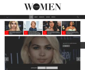 Thewomenweadmire.com(Women We Admire) Screenshot
