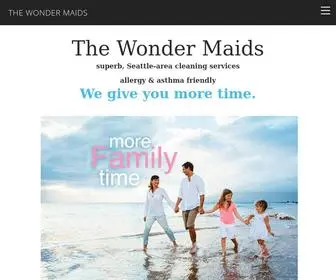 Thewondermaids.com(The Wonder Maids) Screenshot