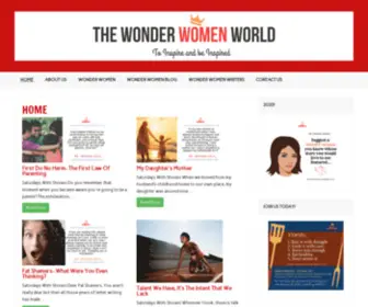 ThewonderwomenWorld.com(The Wonder Women World) Screenshot