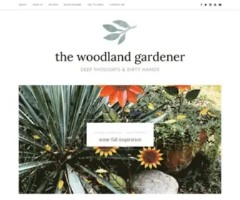 Thewoodlandgardener.com(The woodland gardener) Screenshot