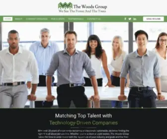 Thewoodsgroup.net(The Woods Group in Summit) Screenshot