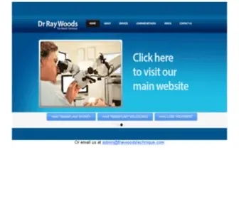 Thewoodstechnique.com(The Woods Technique) Screenshot