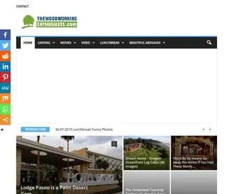 Thewoodworkingenthusiasts.com(The Woodworking Enthusiasts) Screenshot