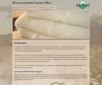 Thewoolgatherer.com(Woolgatherer Carding Mill strives to provide exceptional service and products. Woolgatherer) Screenshot