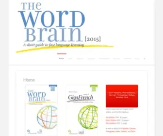 Thewordbrain.com(The Word Brain) Screenshot