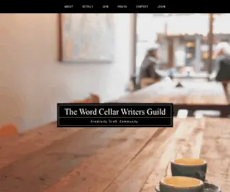 Thewordcellarwritersguild.com(The Word Cellar Writers Guild) Screenshot