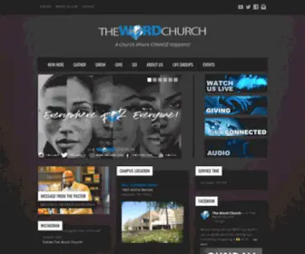 Thewordchurchonline.org(A Church Where CHANGE Happens) Screenshot