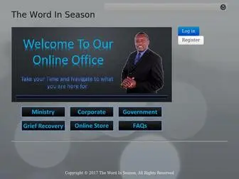 Thewordinseason.com(The word in season ministries) Screenshot