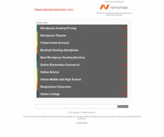 Thewordpressclassroom.com(Thewordpressclassroom) Screenshot