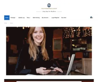 Thewordpressshop.com(The WordPress Shop) Screenshot