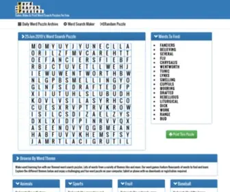 Thewordsearchpuzzles.com(Word Search Puzzles) Screenshot