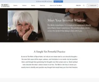 Thework.de(The Work of Byron Katie) Screenshot