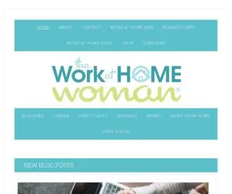 Theworkathomewoman.com(The Work at Home Woman) Screenshot