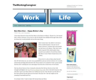 Theworkingcaregiver.org(Walking you through work) Screenshot