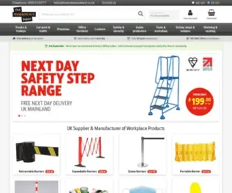 Theworkplacedepot.co.uk(Industrial supplies and warehouse equipment) Screenshot