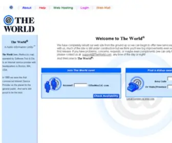 Theworld.com(The World) Screenshot