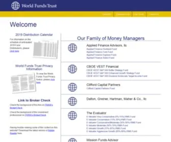 TheWorldfundstrust.com(The World Funds Trust) Screenshot