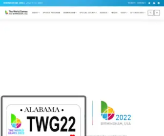Theworldgames2021.com(The World Games 2021) Screenshot