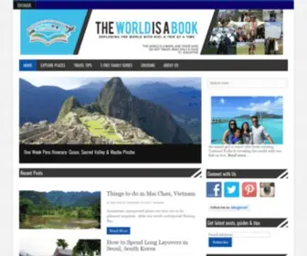 Theworldisabook.com(The World Is A Book) Screenshot