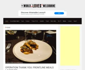Theworldlovesmelbourne.com(THE WORLD LOVES MELBOURNE) Screenshot