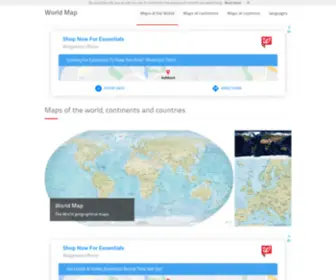 Theworldmap.net(World Map) Screenshot