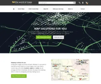 Theworldofmaps.com(The World of Maps.com) Screenshot