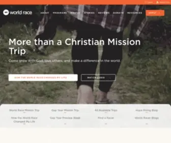Theworldrace.org(More than a Mission Trip. The World Race) Screenshot