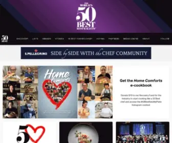 Theworlds50Best.com(The World's 50 Best Restaurants) Screenshot