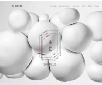 TheWorldshouldbe.com(本住 SHOULD) Screenshot