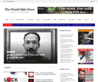 Theworldsikhnews.com(The World Sikh News) Screenshot