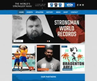 Theworldsstrongestman.com(The 2021 SBD World’s Strongest Man competition) Screenshot