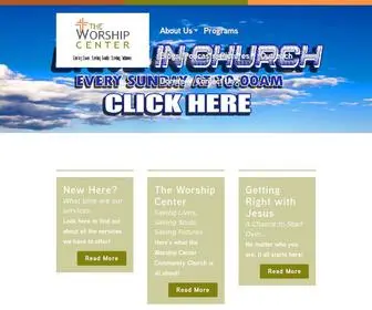 Theworshipcenter.org(The Worship Center) Screenshot