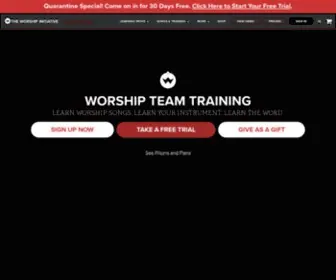 Theworshipinitiative.com(The Worship Initiative) Screenshot