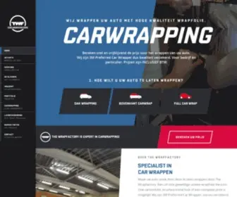 Thewrapfactory.nl(Dé wrapspecialist voor uw auto) Screenshot