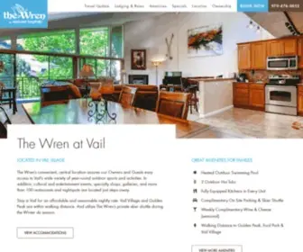 Thewren.com(Vail Hotel Property) Screenshot