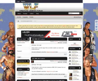 Thewrestlinglegendsforum.com(Check out the WrestlingLegendsForum community on Discord) Screenshot