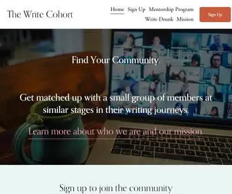 Thewritecohort.com(The Write Cohort) Screenshot