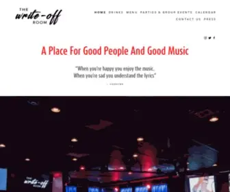 Thewriteoffroom.com(The Write) Screenshot