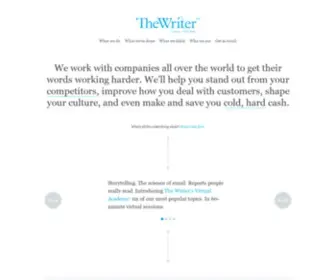 Thewriter.com(Hello) Screenshot