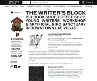 Thewritersblock.org(The Writer's Block) Screenshot