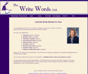 Thewritewordsltd.com(The Write Words) Screenshot